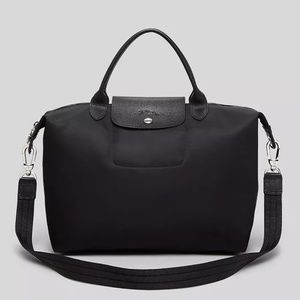 Longchamp — Black — Le Pliage Neo Medium Nylon